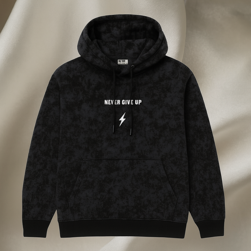 Hoodie NEVER GIVE UP